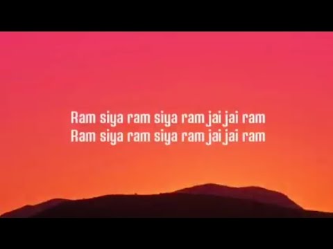 Ram Siya Ram | Lyrics version | Mangal bhavan Amangal hari | Lyrics - Heaven | Slowed + Reverb