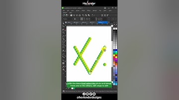 Unlock the Secrets of CorelDraw with Blend Tool Magic #shorts