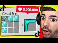 HO PROVATO 100 TIKTOK ILLEGALI PIU VISTI NELLA STORIA DI MINECRAFT!!