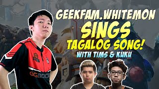 GEEKFAM WHITEMON CONCERT (SINGS TAGALOG SONG!) WITH TIMS AND KUKU