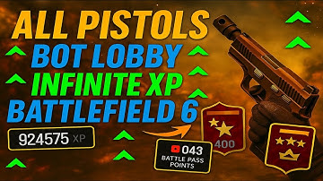 BEST PISTOL BOT LOBBY FARM In Battlefield 6! (Fast All Weapon Mastery)