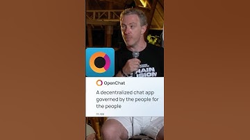 OpenChat on ICP - Send crypto FAST and EASY (1-sec finality) #icp #crypto #openchat