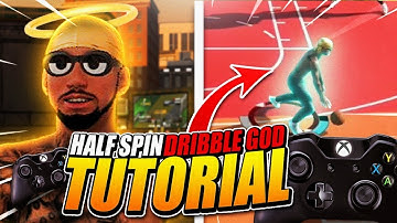 *NEW* NBA 2K20 EASY DRIBBLE GOD HALF SPIN COMBO DRIBBLE TUTORIAL W/ HANDCAM! HOW TO DRIBBLE!