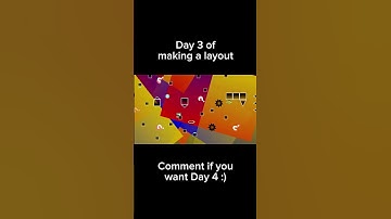 DAY 3 of making a layout! #gd #geometrydash #gdlayout #foryou #gaming #geometrydashlevel #content