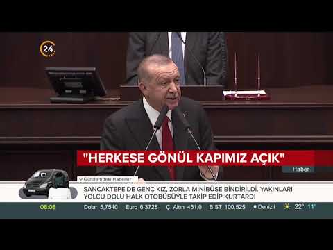 Cumhurbaşkanı Recep Tayyip Erdoğan: Bizim için tek yaptırım merci Allah'tır