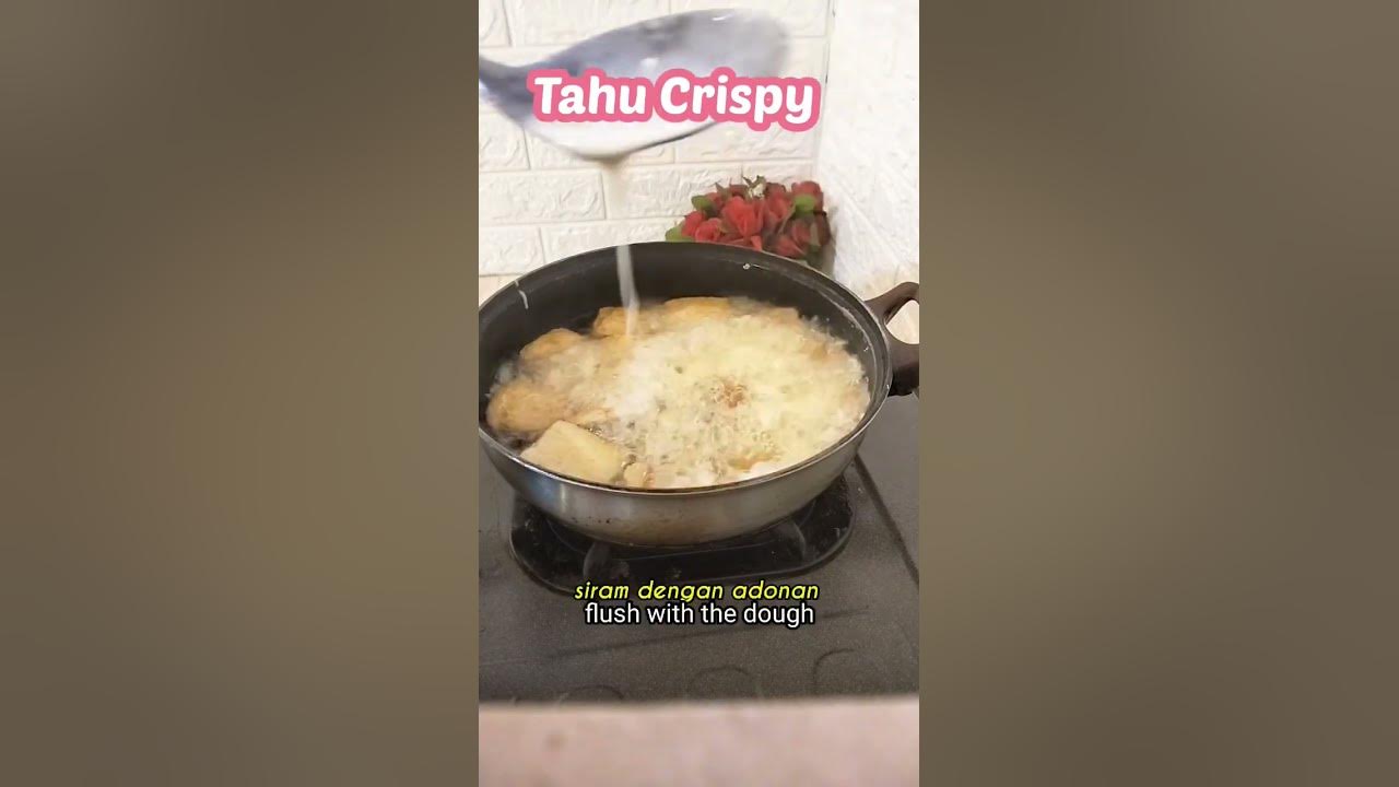 Resep Tahu Crispy ll  Crispy Tofu Recipe