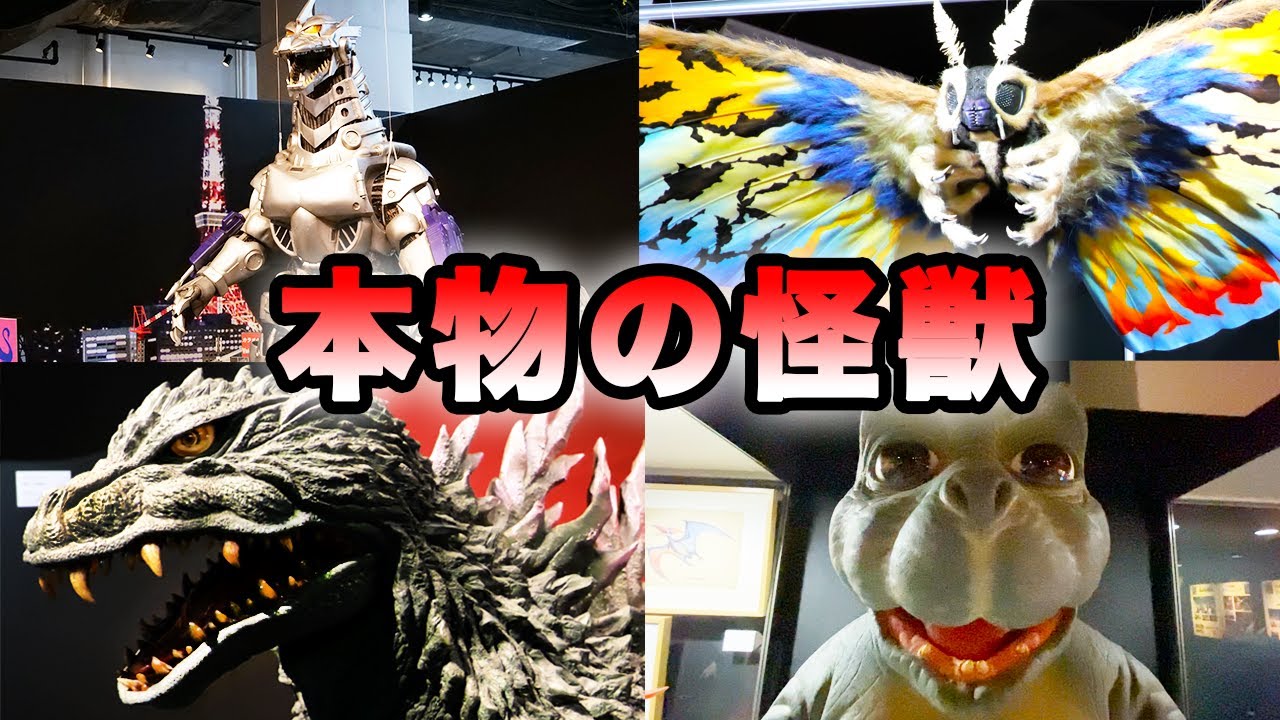 今年も本物のゴジラ怪獣に会ってきたよ【機龍】特撮のDNA 東京タワーSOS ゴジラ・モスラ・東宝特撮 展