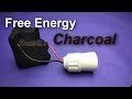 Free energy using charcoal powder and salt with LED light bulb - Experiment at home