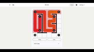LinkedIn Zip Answer Today | 13 April 2026 - Puzzle #392 screenshot 3
