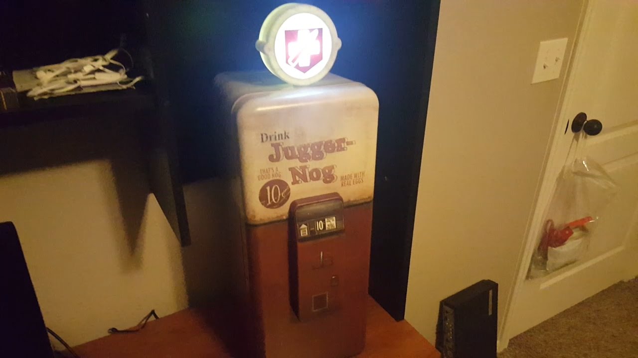 Call of Duty Juggernog Mini Fridge Complete Set