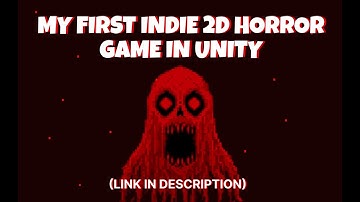 My first Indie horror game in unity - The Red Ghost #2d #unity #gameplay