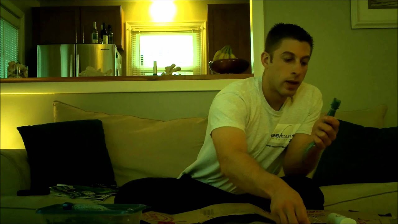 How to make an eel skin plug for striped bass fishing.