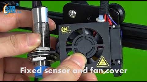 Creality CR-10S 3D Printer Auto Leveling Position Sensor Official Assemble Tutorial