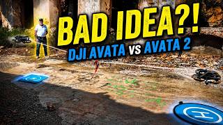 DRONE TUG OF WAR! 🚨 DJI AVATA vs DJI AVATA 2 – BAD IDEA?! #shaunthedrone #fpvfriday