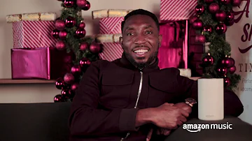 Timi Dakolo talks with Alexa this Christmas!