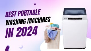 Top 10 picks for the best portable washing machine for November