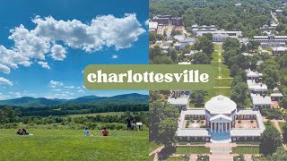 48 Hours  in Charlottesville, VA   UVA Tour | Where to Eat, Drink, and Explore!   Drone Footage!