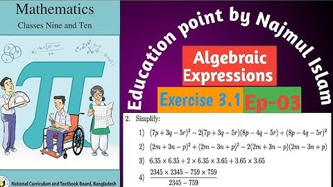 General Math (Chapter 3.1) for class 9 and 10 (English Version). Ep-03