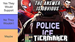 Ranking Which Marvel Rivals Character That Would Support Ice Tiermaker