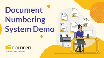 Document Numbering System Schemes (Tutorial) -- Folderit DMS