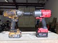 Comparing my old Dewalt DCF899h 1/2 impact against brand new Milwaukee 1/2 impact w/one key 2021/82