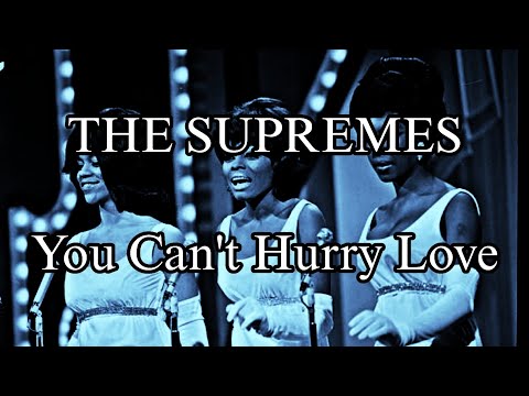 THE SUPREMES - You Can't Hurry Love (Lyric Video) - YouTube