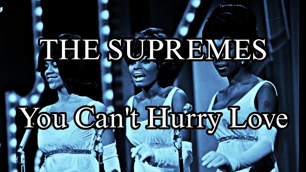 THE SUPREMES - You Can't Hurry Love (Lyric Video) - YouTube