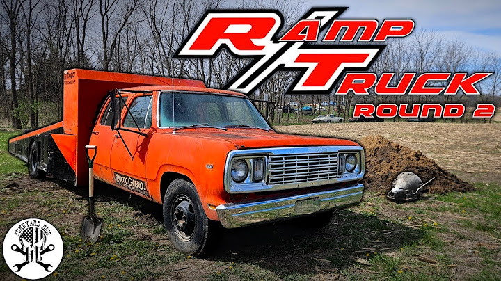 Will a BIG BLOCK Ramp Truck Run & Drive TO CANADA!?