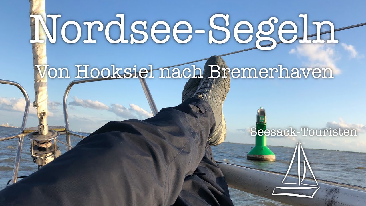 ⁣Von Hooksiel nach Bremerhaven, die Weser rauf  - Nordsee-Segeln