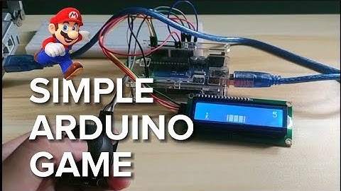 Simple Game using Arduino + LCD + Joystick 🕹️