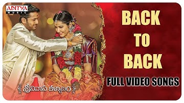 Thumbnail of Srinivasa Kalyanam Back to Back Full Video Songs | Nithiin, Raashi Khanna | Mickey J Meyer