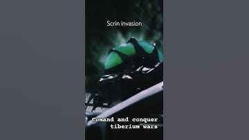 Scrin invasion in the third tiberium war C&C