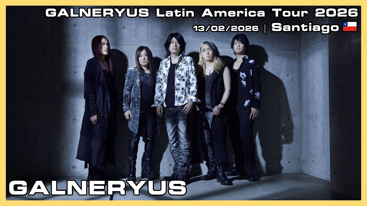 GALNERYUS - GALNERYUS Latin America Tour 2026 - 13/02/2026