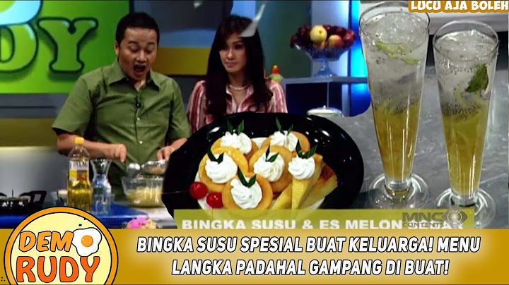 BINGKA SUSU SPESIAL BUAT KELUARGA! MENU LANGKA PADAHAL GAMPANG DI BUAT! - DEMO RUDY