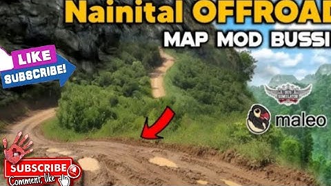 🇳🇵NAINITAL.OFF ROAD. MAP MOD BUSID.4.3 BUS SIMULATOR INDONESIA 👇