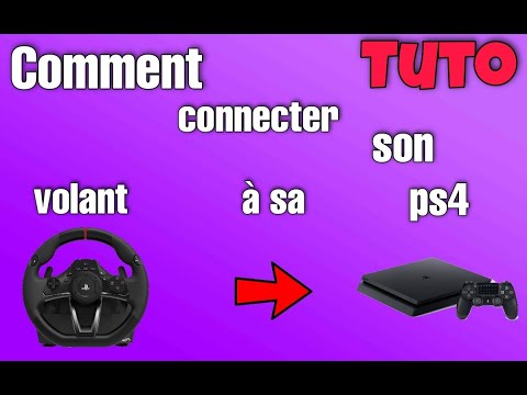 Comment connecter son volant à sa ps4