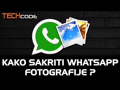 Kako sakriti Whatsapp fotografije?