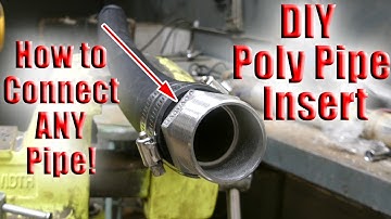 How to Connect Poly Pipe to ANYTHING using Barbed Fittings