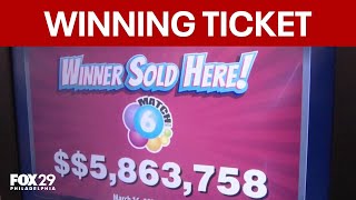 $5.8M lottery ticket sold at Wynnewood Sunoco