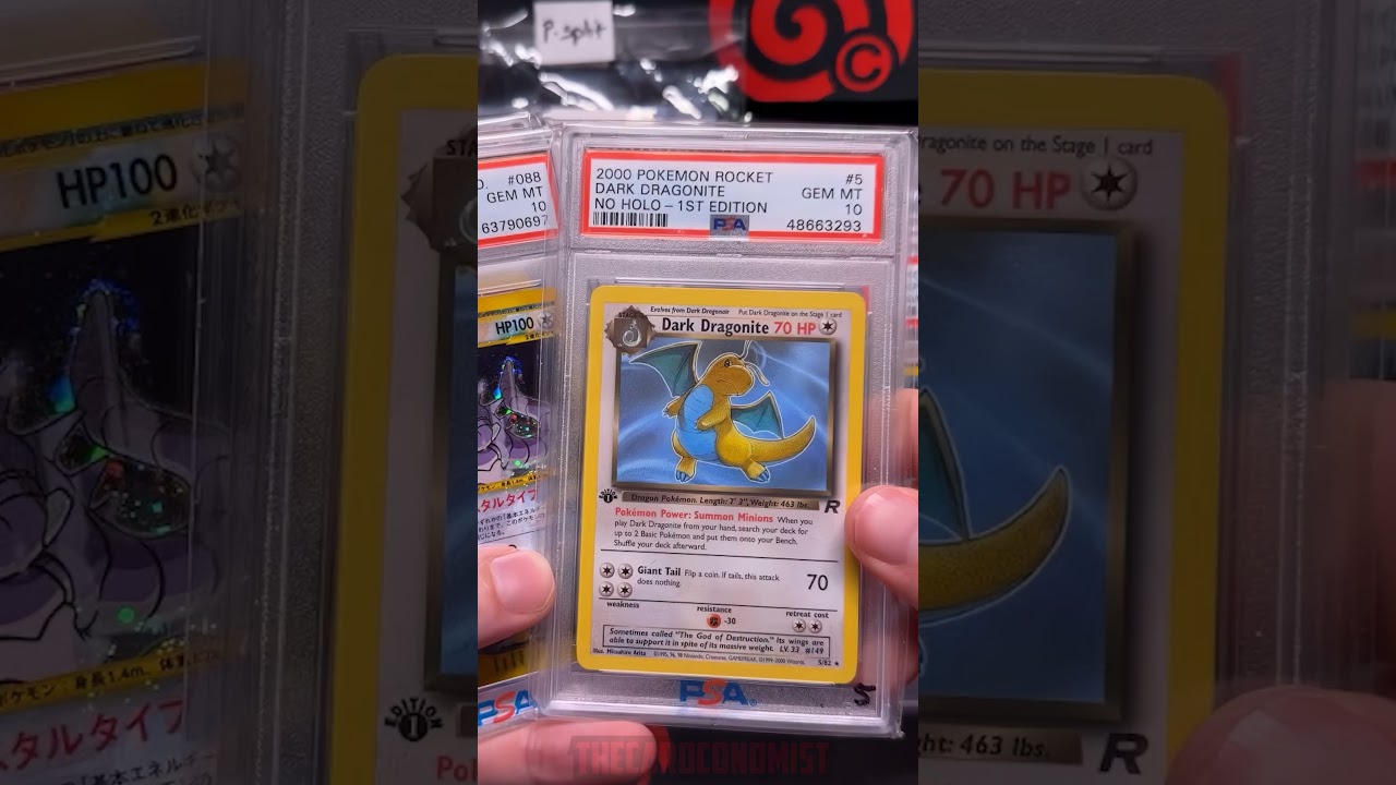Still Pop 5.. PSA 10 Error Dragonite Is Truly Rare