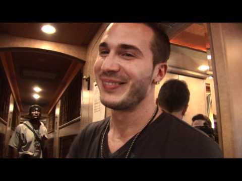 On Tour With Shawn Desman - Cribs, The Bus Edition