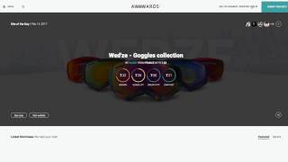 How to make collections on Awwwards