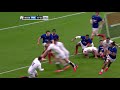 Joseph spills the ball inches from the line | Guinness Six Nations