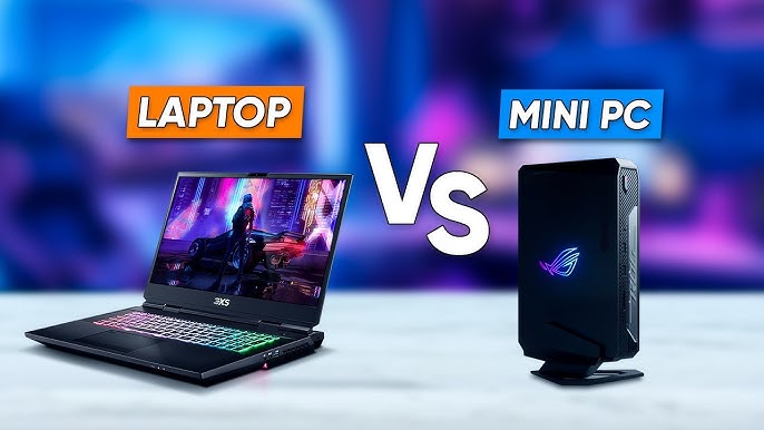 Mini PC vs. laptop: what actually matters