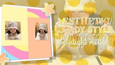 Aesthetic/Candy Style Transition #11 | Alight motion tutorial