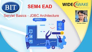 BIT SEM4 - Enterprise Application Development - Servlet Basics - JDBC Architecture