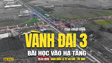 Vành Đai 3 – Cập Nhật Tiến Độ Nút Giao Quốc Lộ 22 Sau 3 Tháng #namrealty #vanhdai3