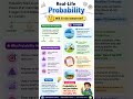 Real-Life Probability || 🤔 Do you think Probability is only used in Maths?