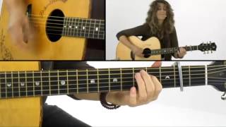 Open Tunings - #5 D sus 4 - Acoustic Guitar Lesson - Vicki Genfan