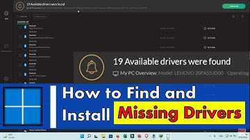 How to Find and Install Missing Drivers in Windows 11